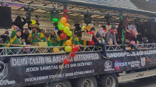 Kuhdorfclub auf dem Rosenmontagsumzug 2018