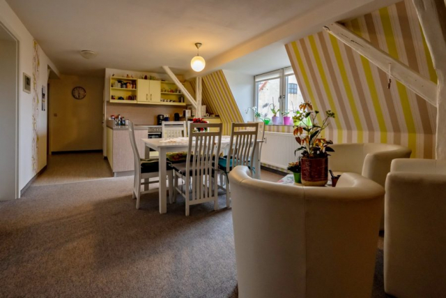 Seniorenwohnanlage in Aken – Obergeschoß gemeinsame Küche