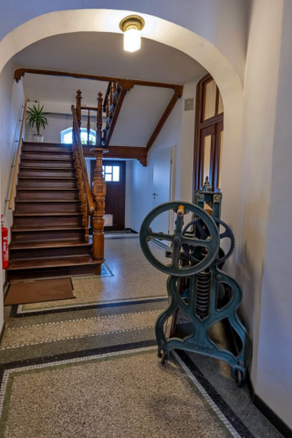 Seniorenwohnanlage in Aken – Erdgeschoß Treppenhaus Seniorenwohnanlage in Aken – Erdgeschoß Treppenhaus